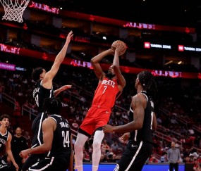 杜兰特19+6申京21+6 火箭大胜篮网取首胜